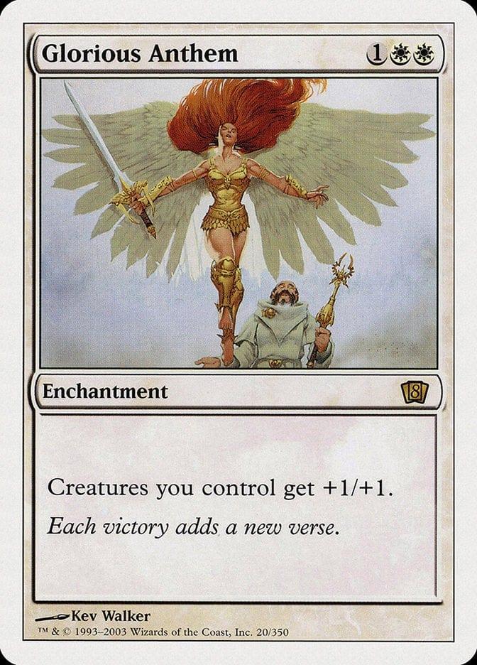 Magic: The Gathering MTG Single Glorious Anthem [Eighth Edition]