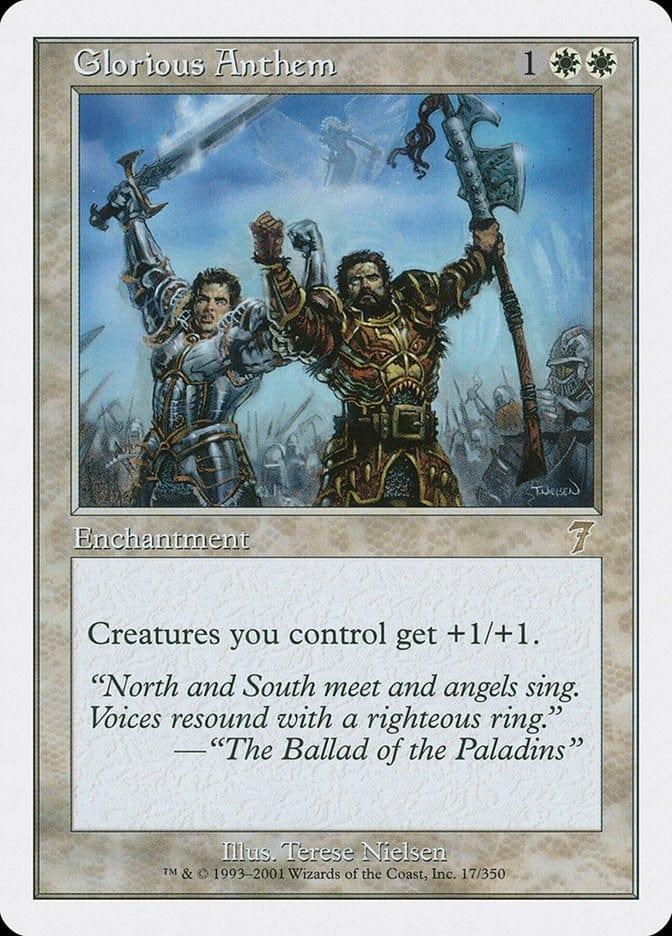 Magic: The Gathering MTG Single Glorious Anthem [Seventh Edition]