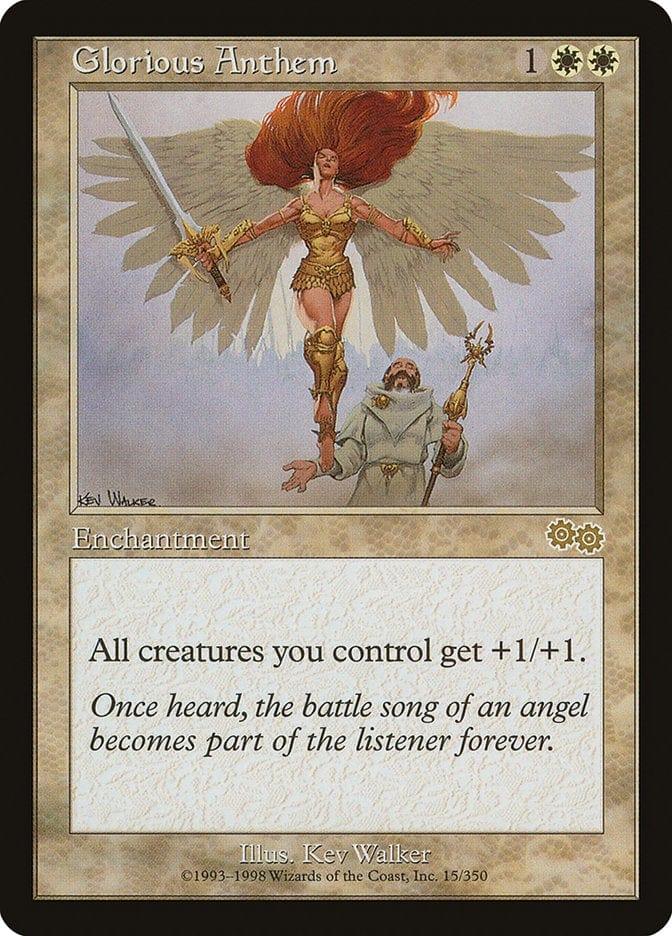 Magic: The Gathering MTG Single Glorious Anthem [Urza's Saga]