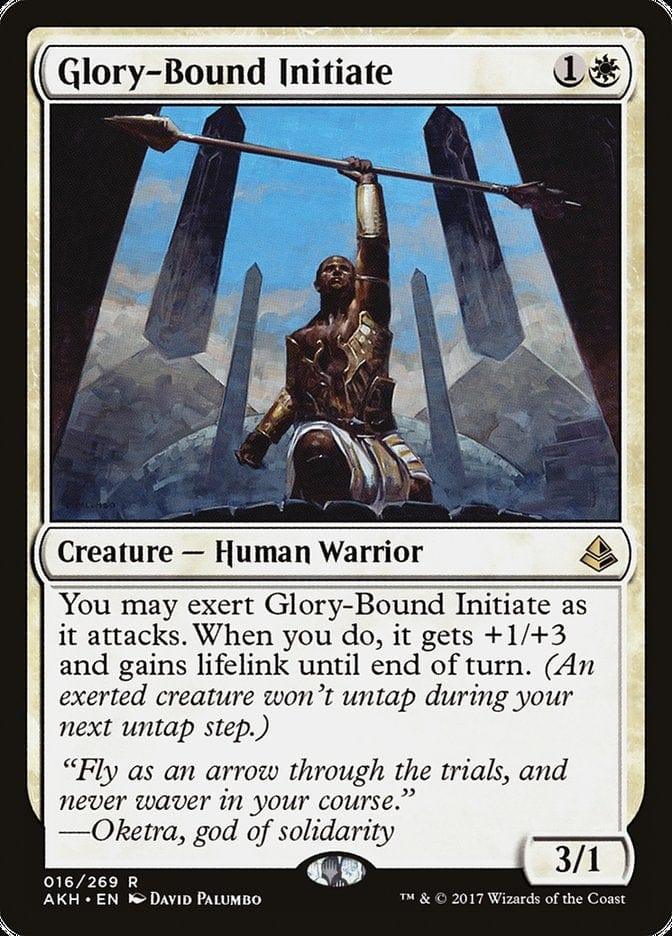 Magic: The Gathering MTG Single Glory-Bound Initiate [Amonkhet]