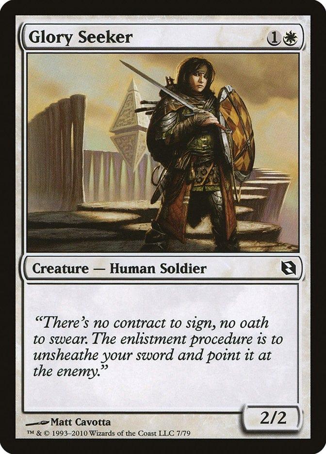 Magic: The Gathering MTG Single Glory Seeker [Duel Decks: Elspeth vs. Tezzeret]