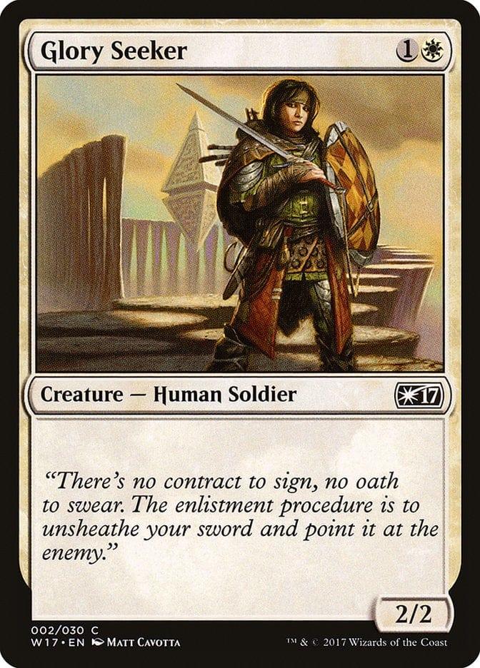 Magic: The Gathering MTG Single Glory Seeker [Welcome Deck 2017]