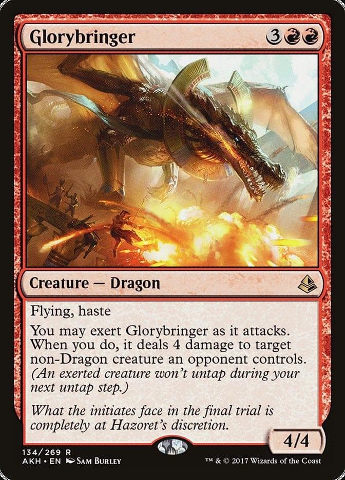 Magic: The Gathering MTG Single Glorybringer [Amonkhet]