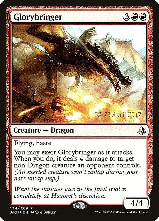 Magic: The Gathering MTG Single Glorybringer  [Amonkhet Prerelease Promos]