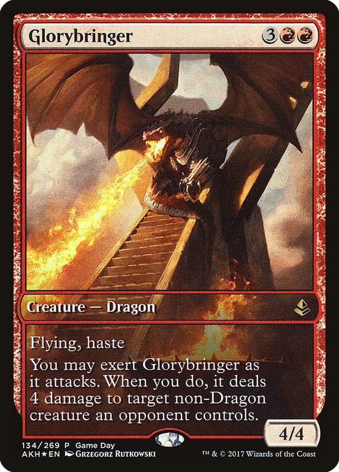 Magic: The Gathering MTG Single Glorybringer (Game Day) [Amonkhet Promos]