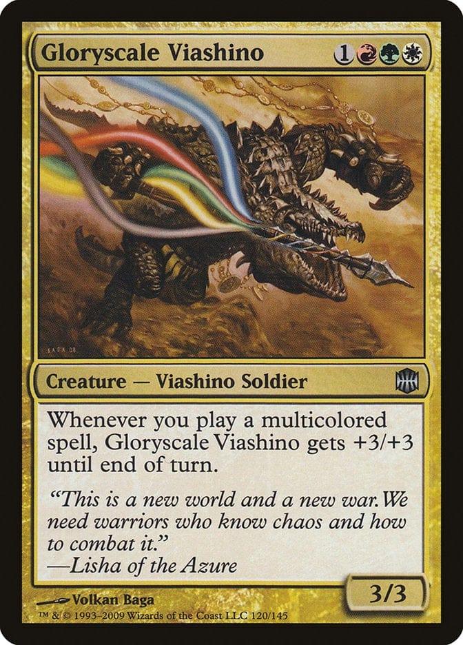 Magic: The Gathering MTG Single Gloryscale Viashino [Alara Reborn]