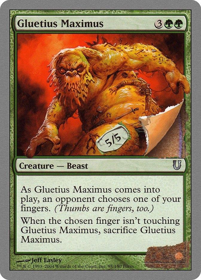 Magic: The Gathering MTG Single Gluetius Maximus [Unhinged]