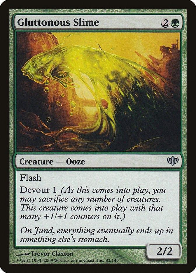 Magic: The Gathering MTG Single Gluttonous Slime [Conflux]