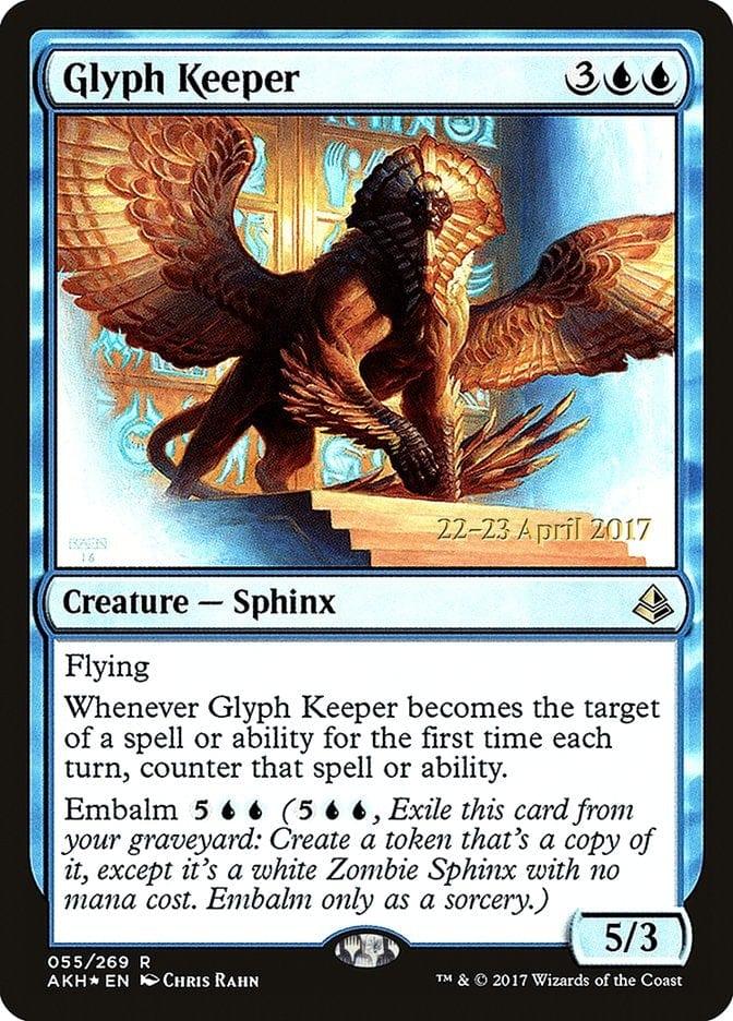 Magic: The Gathering MTG Single Glyph Keeper  [Amonkhet Prerelease Promos]