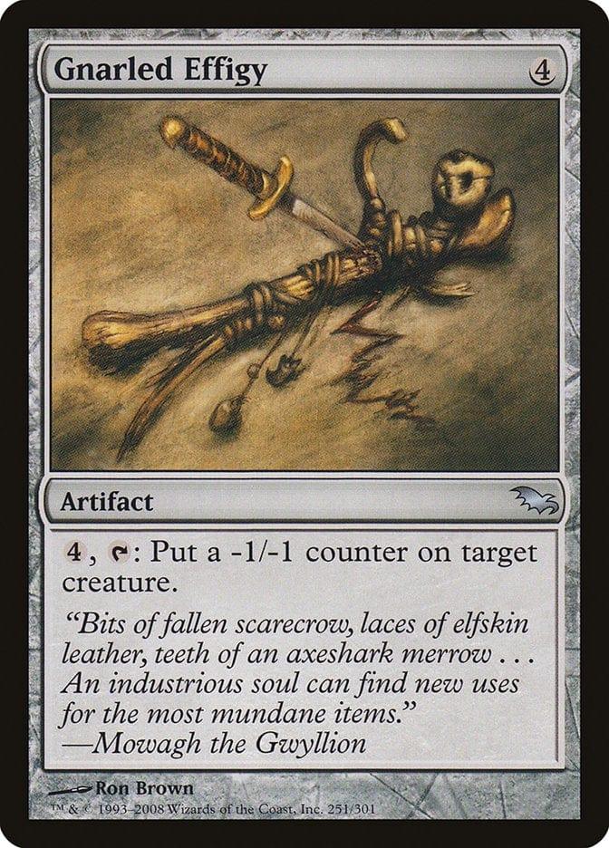 Magic: The Gathering MTG Single Gnarled Effigy [Shadowmoor]