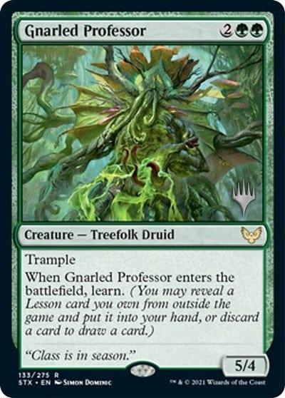 Magic: The Gathering MTG Single Gnarled Professor (Promo Pack) [Strixhaven: School of Mages Promos]