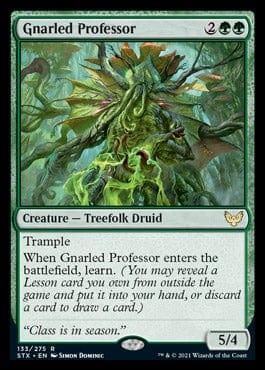 Magic: The Gathering MTG Single Gnarled Professor [Strixhaven: School of Mages]