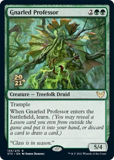 Magic: The Gathering MTG Single Gnarled Professor [Strixhaven: School of Mages Prerelease Promos]