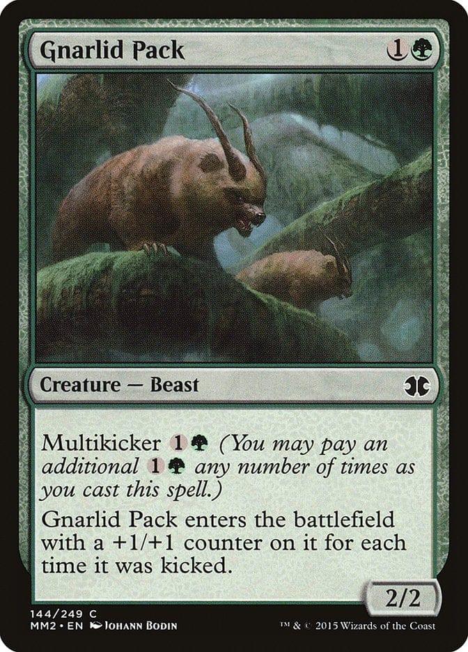 Magic: The Gathering MTG Single Gnarlid Pack [Modern Masters 2015]