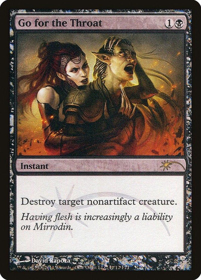 Magic: The Gathering MTG Single Go for the Throat [Friday Night Magic 2011]