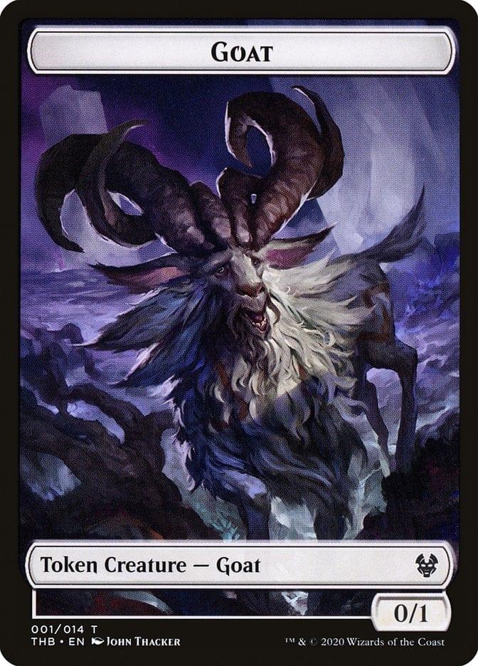 Magic: The Gathering MTG Single Goat [Theros Beyond Death Tokens]