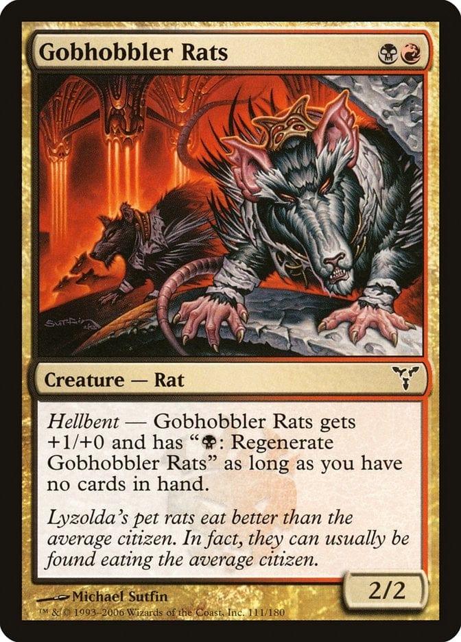 Magic: The Gathering MTG Single Gobhobbler Rats [Dissension]