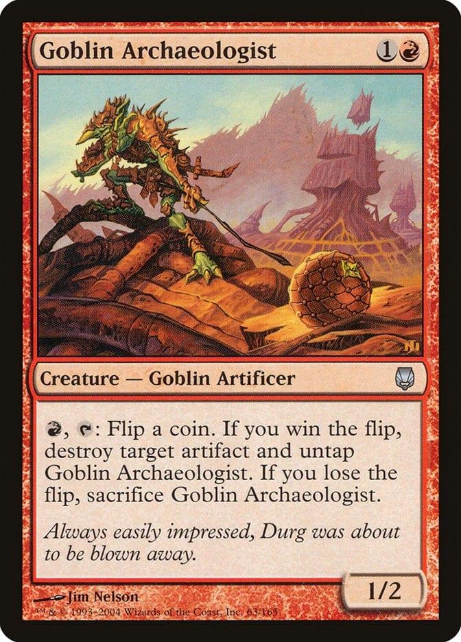 Magic: The Gathering MTG Single Goblin Archaeologist [Darksteel]