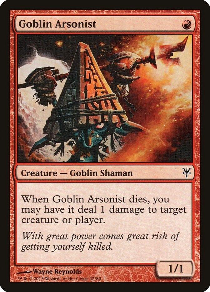 Magic: The Gathering MTG Single Goblin Arsonist [Duel Decks: Sorin vs. Tibalt]