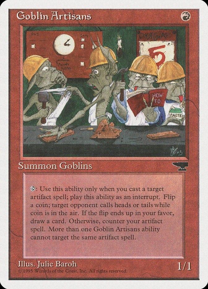 Magic: The Gathering MTG Single Goblin Artisans [Chronicles]