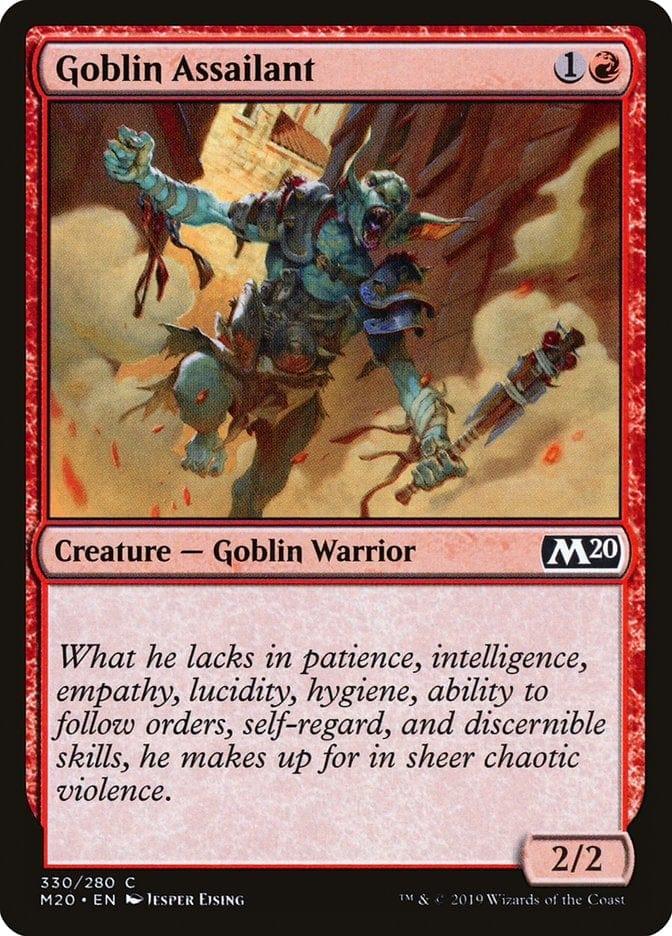 Magic: The Gathering MTG Single Goblin Assailant [Core Set 2020]