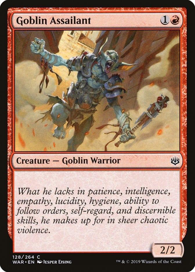 Magic: The Gathering MTG Single Goblin Assailant [War of the Spark]