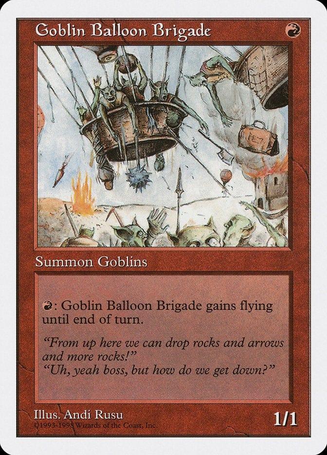 Magic: The Gathering MTG Single Goblin Balloon Brigade [Anthologies]