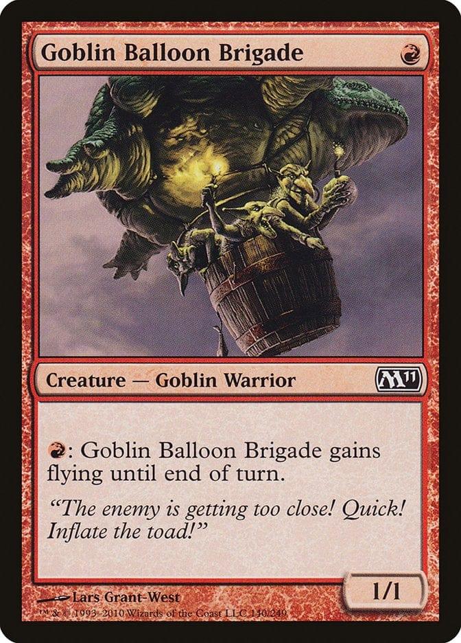 Magic: The Gathering MTG Single Goblin Balloon Brigade [Magic 2011]