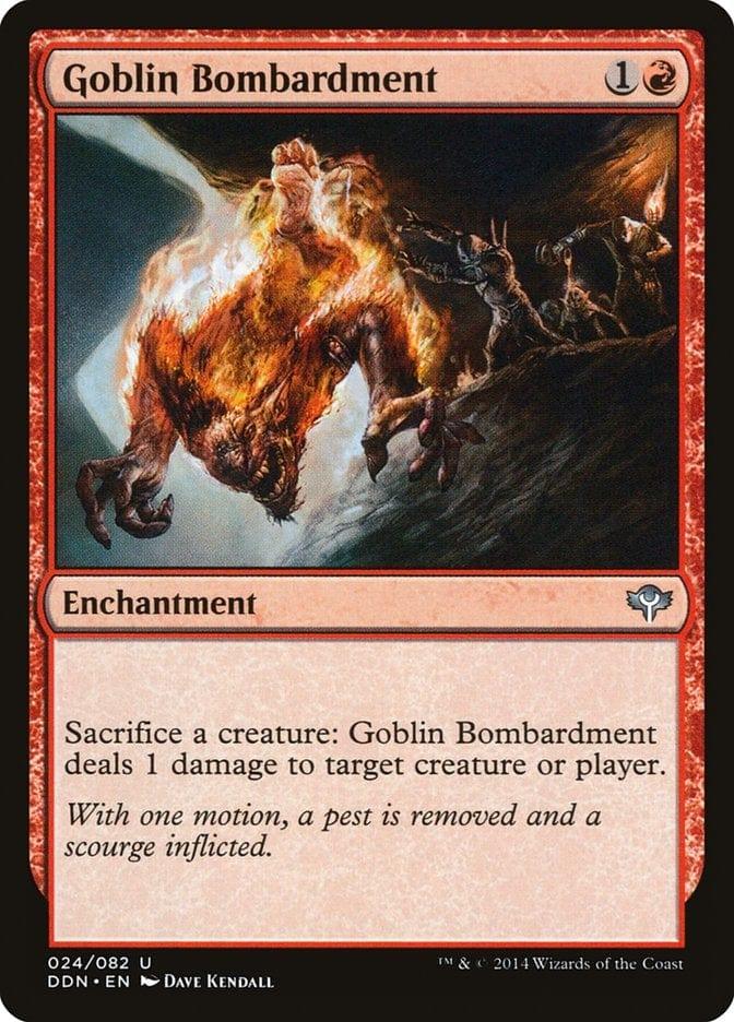Magic: The Gathering MTG Single Goblin Bombardment [Duel Decks: Speed vs. Cunning]