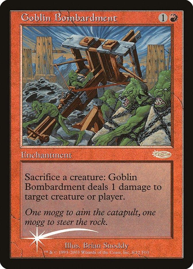 Magic: The Gathering MTG Single Goblin Bombardment [Friday Night Magic 2003]