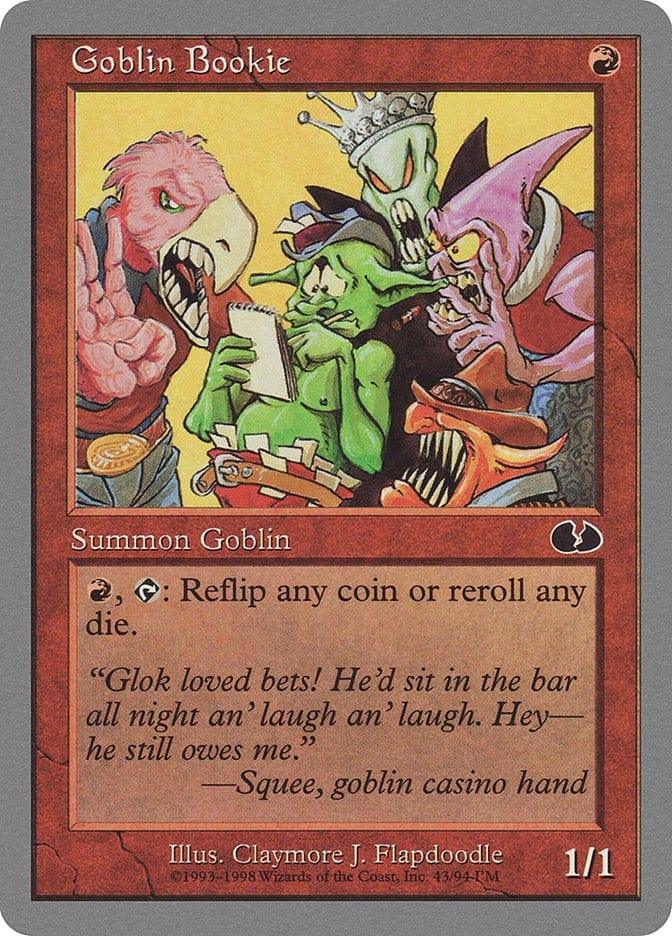 Magic: The Gathering MTG Single Goblin Bookie [Unglued]