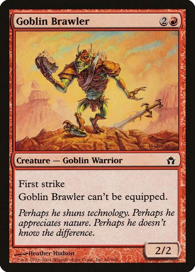 Magic: The Gathering MTG Single Goblin Brawler [Fifth Dawn]