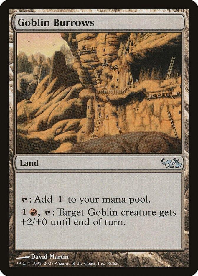 Magic: The Gathering MTG Single Goblin Burrows [Duel Decks: Elves vs. Goblins]