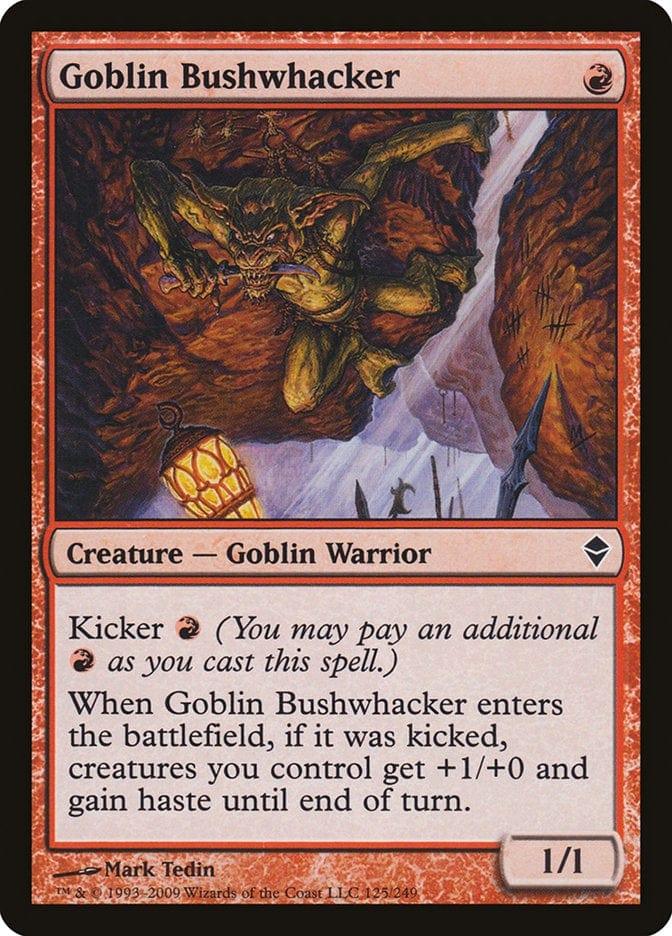 Magic: The Gathering MTG Single Goblin Bushwhacker [Zendikar]