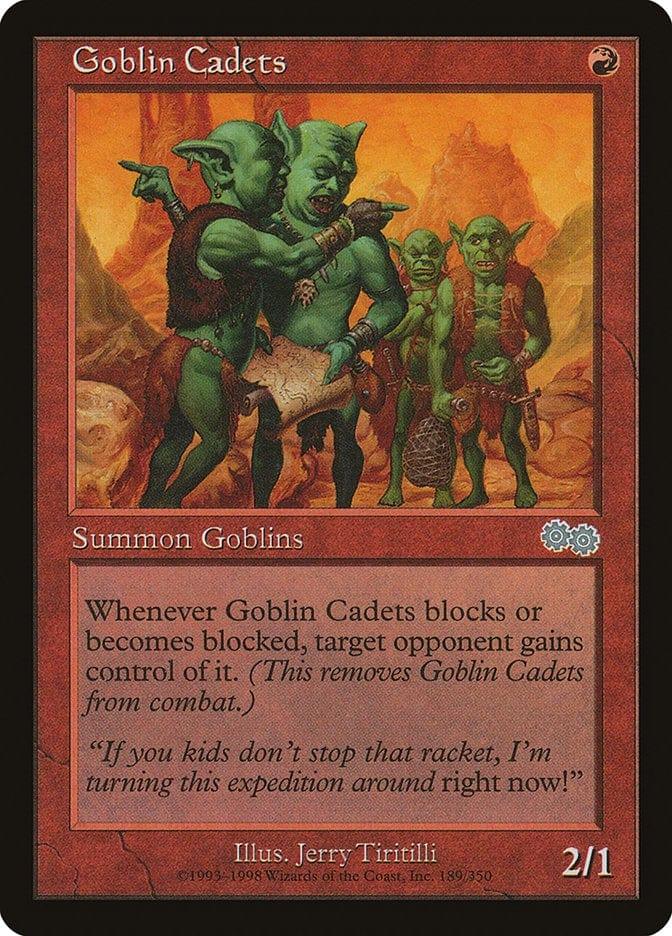 Magic: The Gathering MTG Single Goblin Cadets [Urza's Saga]