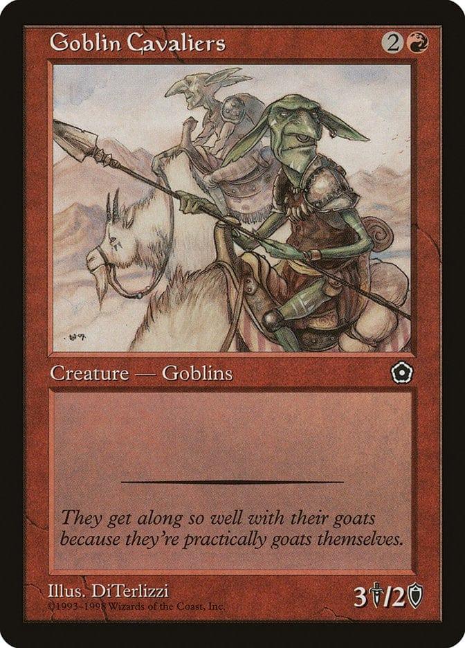 Magic: The Gathering MTG Single Goblin Cavaliers [Portal Second Age]