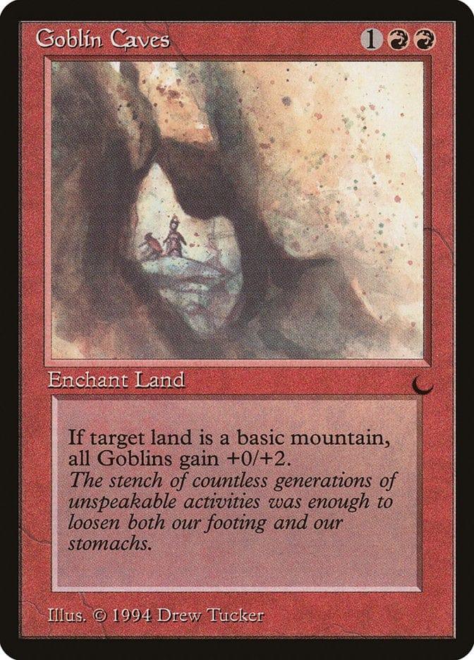 Magic: The Gathering MTG Single Goblin Caves [The Dark]