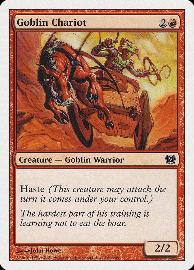 Magic: The Gathering MTG Single Goblin Chariot [Ninth Edition]