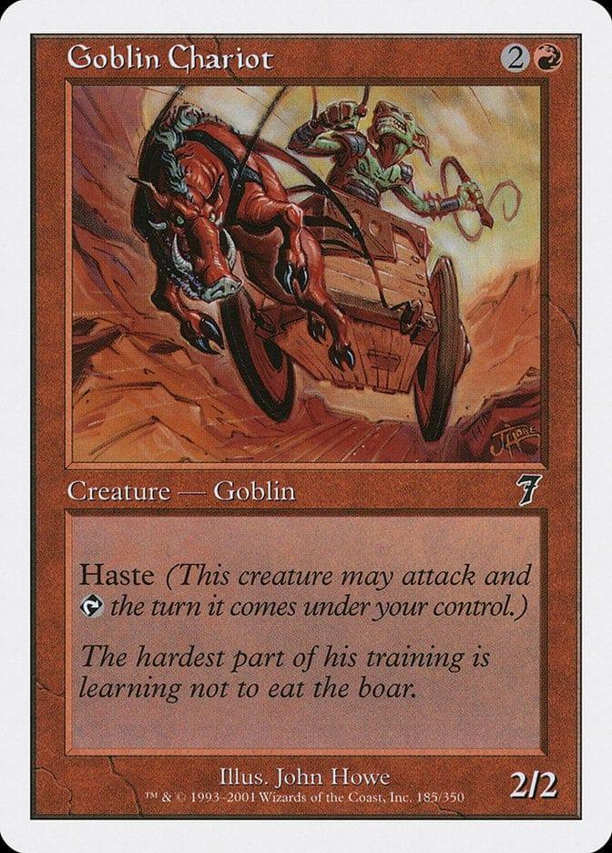 Magic: The Gathering MTG Single Goblin Chariot [Seventh Edition]