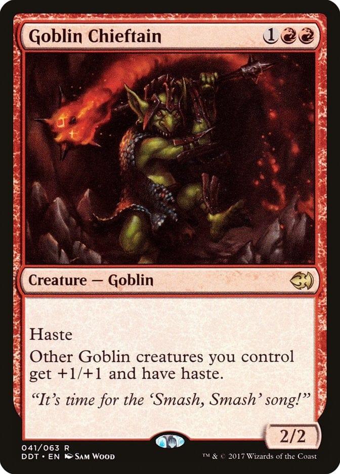 Magic: The Gathering MTG Single Goblin Chieftain [Duel Decks: Merfolk vs. Goblins]