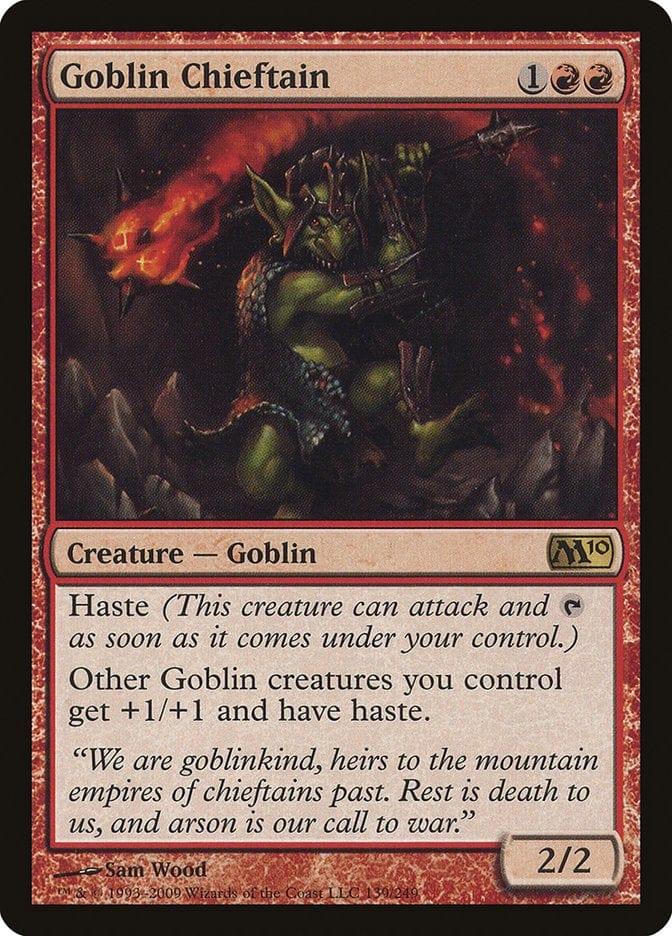 Magic: The Gathering MTG Single Goblin Chieftain [Magic 2010]