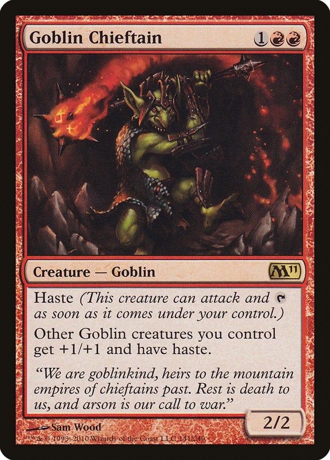 Magic: The Gathering MTG Single Goblin Chieftain [Magic 2011]