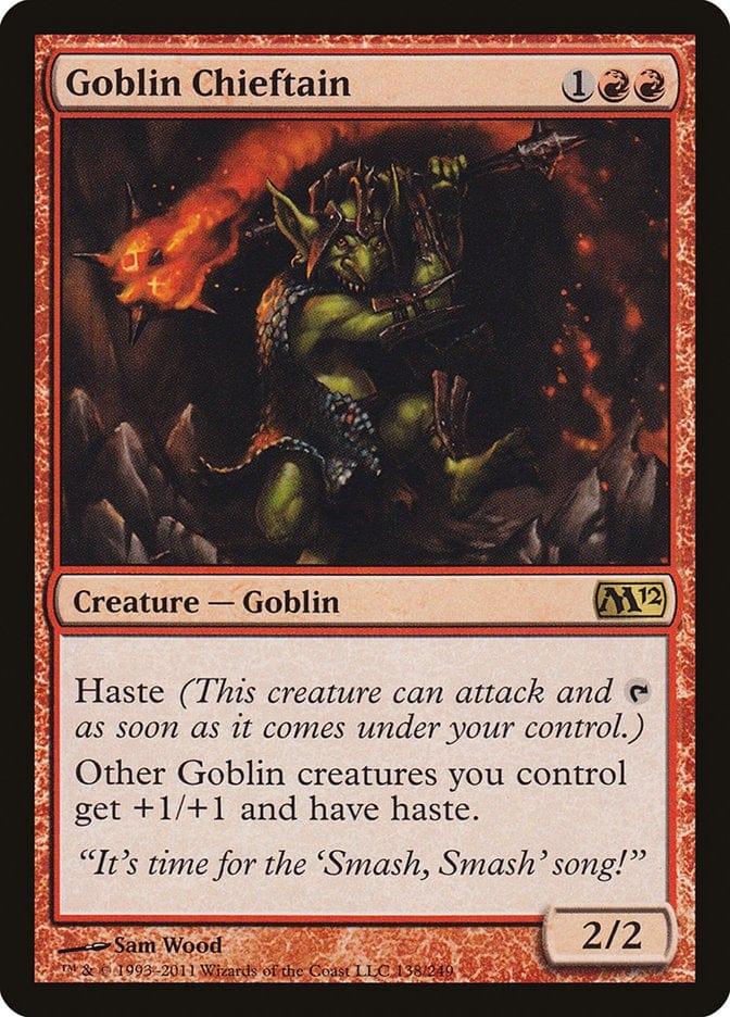 Magic: The Gathering MTG Single Goblin Chieftain [Magic 2012]