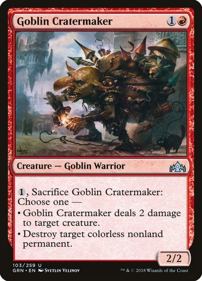 Magic: The Gathering MTG Single Goblin Cratermaker [Guilds of Ravnica]