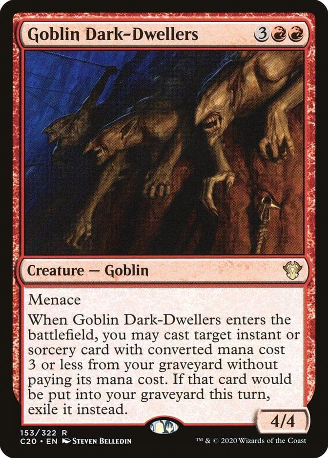 Magic: The Gathering MTG Single Goblin Dark-Dwellers [Commander 2020]