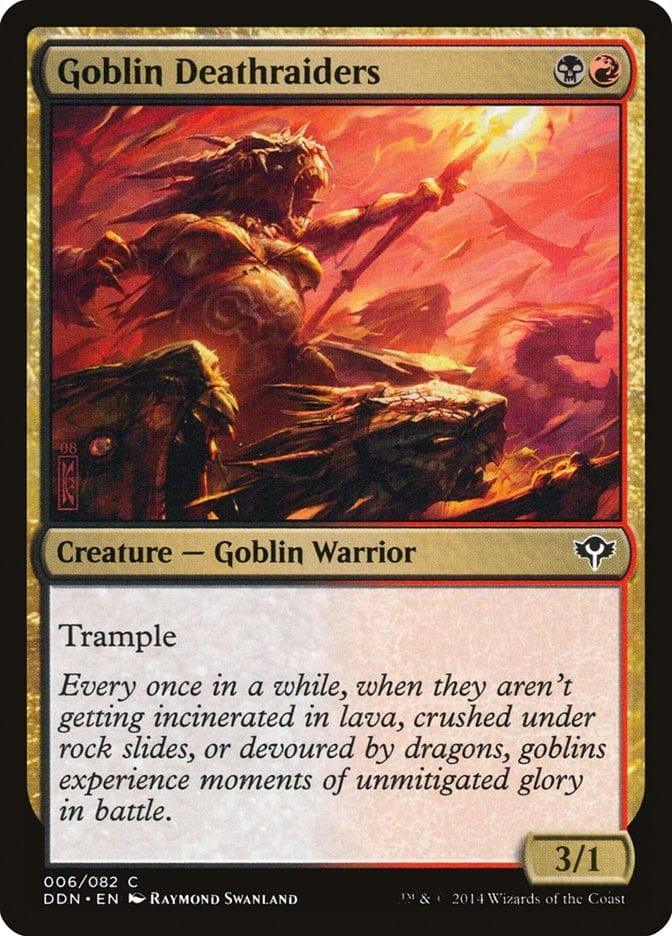 Magic: The Gathering MTG Single Goblin Deathraiders [Duel Decks: Speed vs. Cunning]