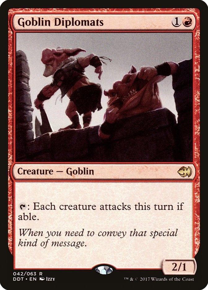 Magic: The Gathering MTG Single Goblin Diplomats [Duel Decks: Merfolk vs. Goblins]