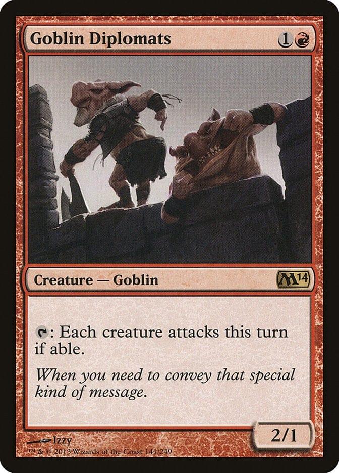 Magic: The Gathering MTG Single Goblin Diplomats [Magic 2014]