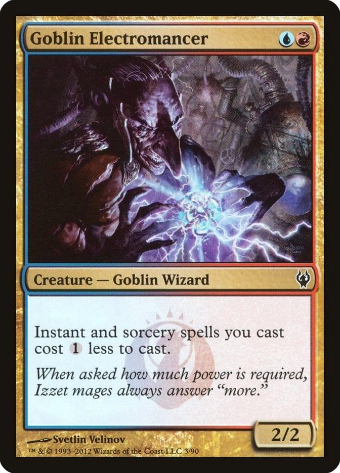 Magic: The Gathering MTG Single Goblin Electromancer [Duel Decks: Izzet vs. Golgari]