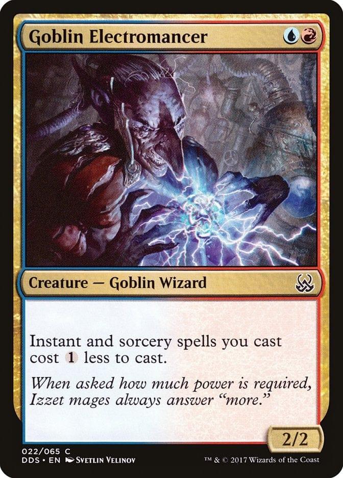 Magic: The Gathering MTG Single Goblin Electromancer [Duel Decks: Mind vs. Might]